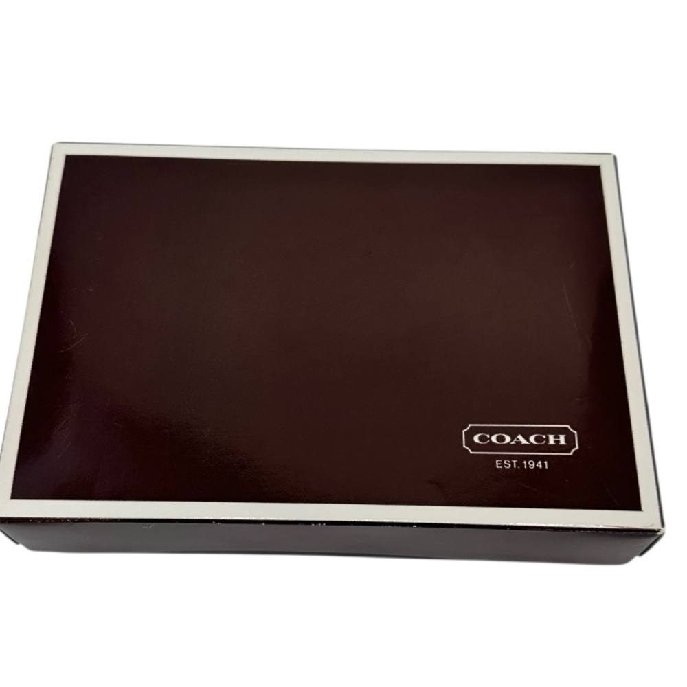 Coach Vintage Soho Chocolate Brown Leather Wristlet with Coach Box and Dust Bag - Picture 6 of 7